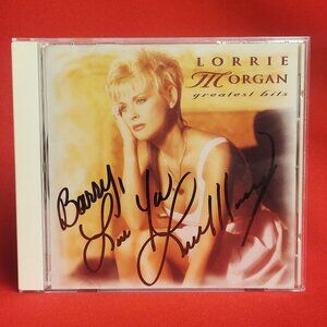 Lorrie Morgan Greatest Hits CD 1995 Signed